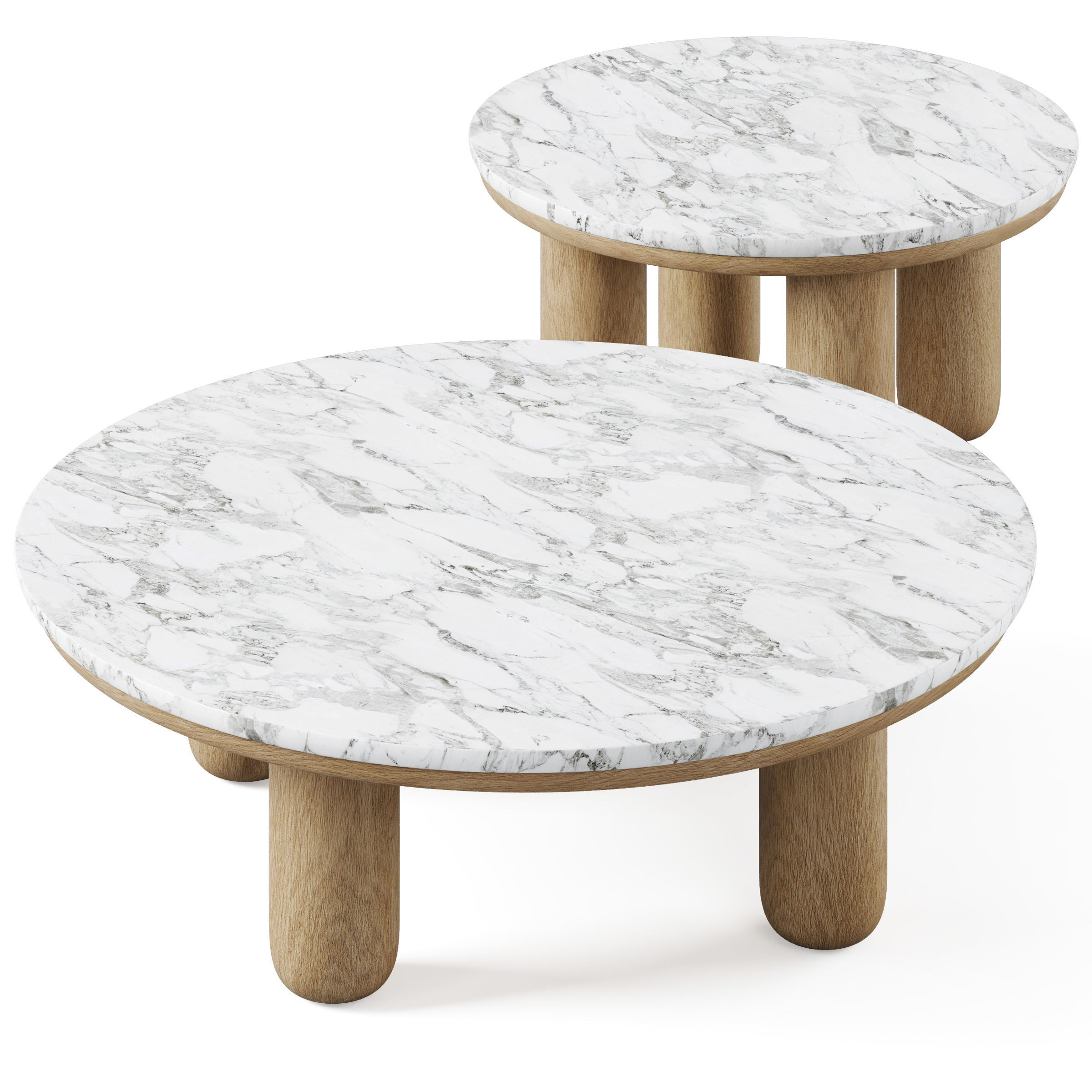 Coffee table La siamoise by Anthology Interiors 3D model_2