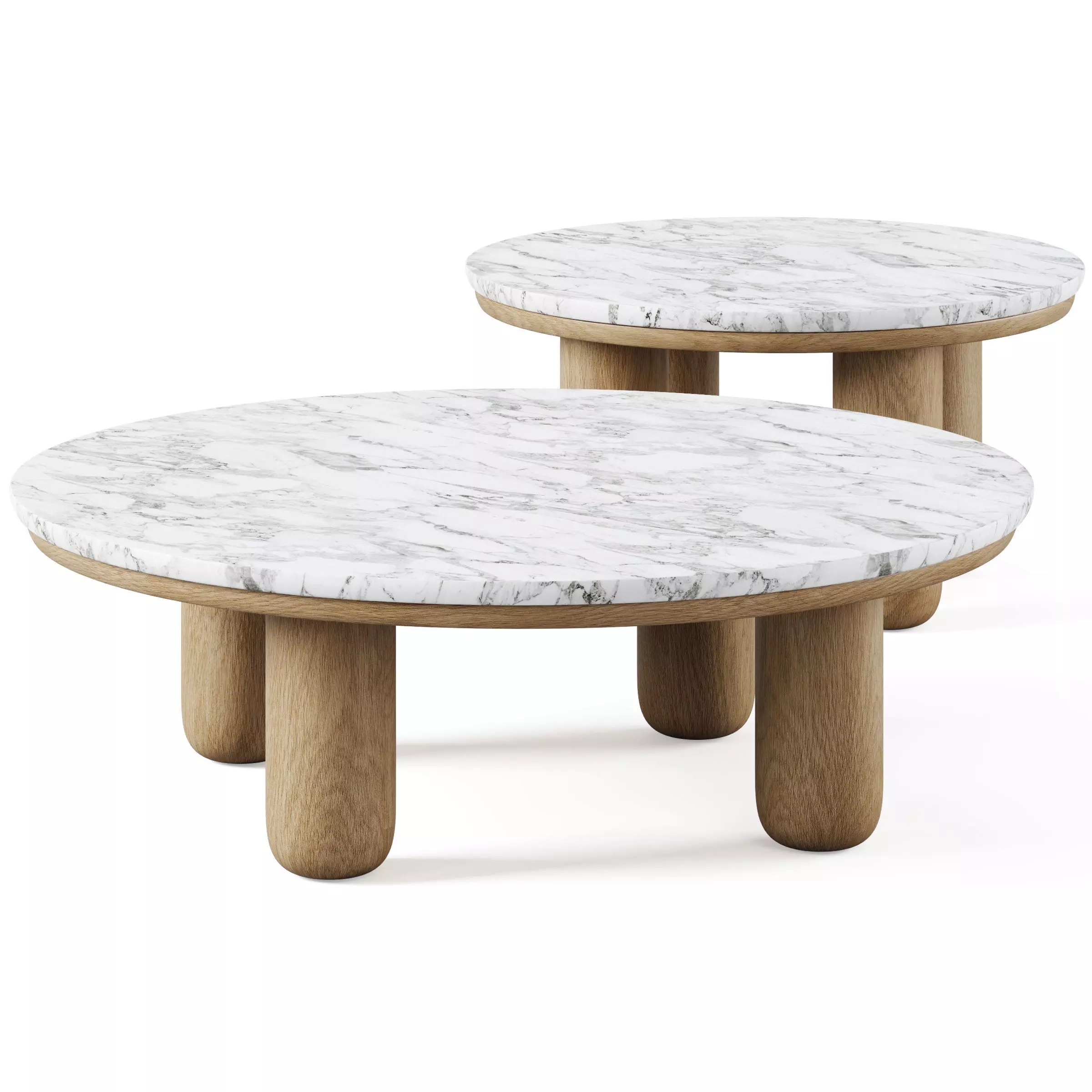 Coffee table La siamoise by Anthology Interiors 3D model_0