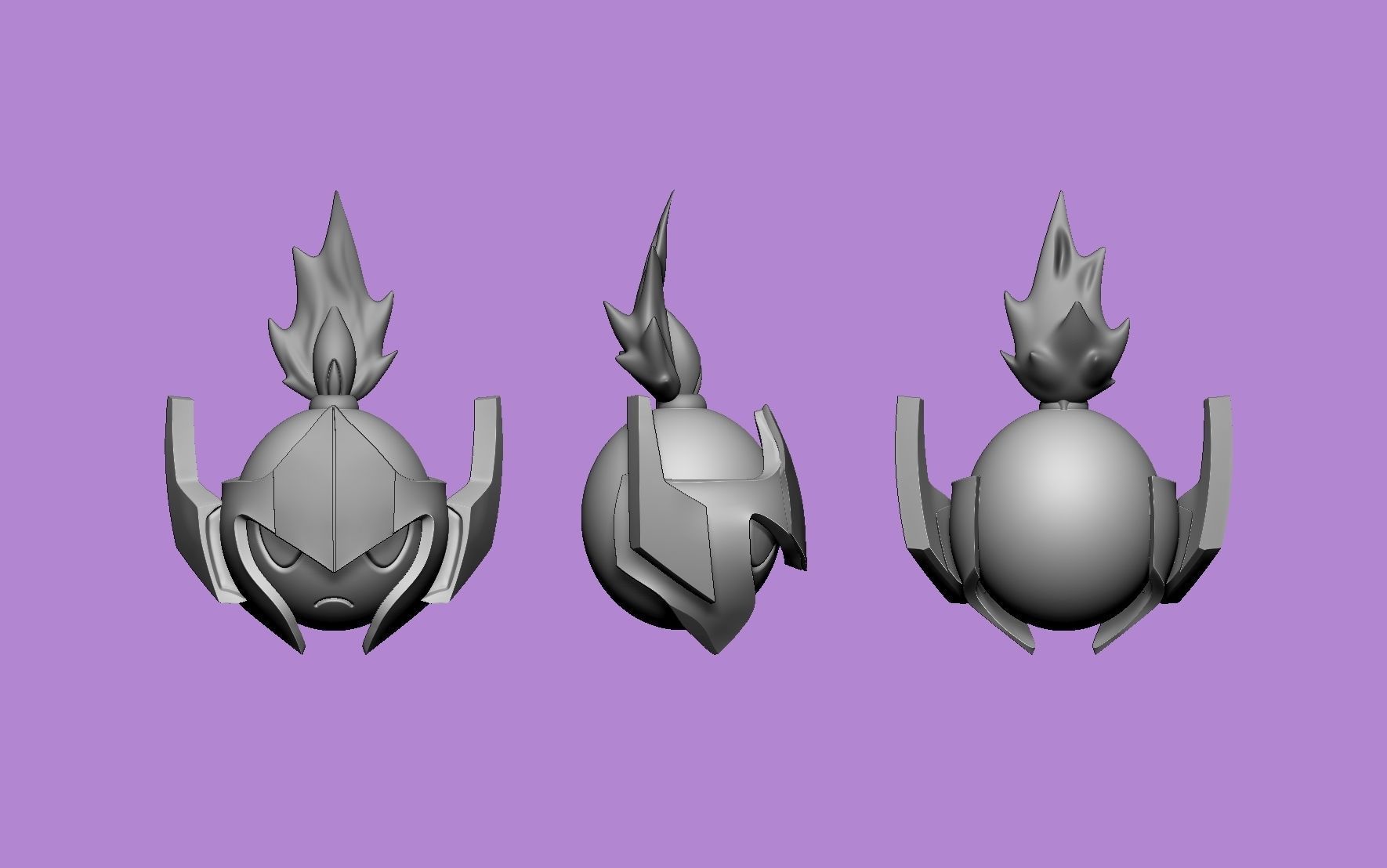 BASON HITODAMA - SHAMAN KING FANART  3D print model_7