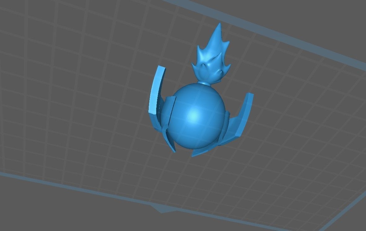 BASON HITODAMA - SHAMAN KING FANART  3D print model_5