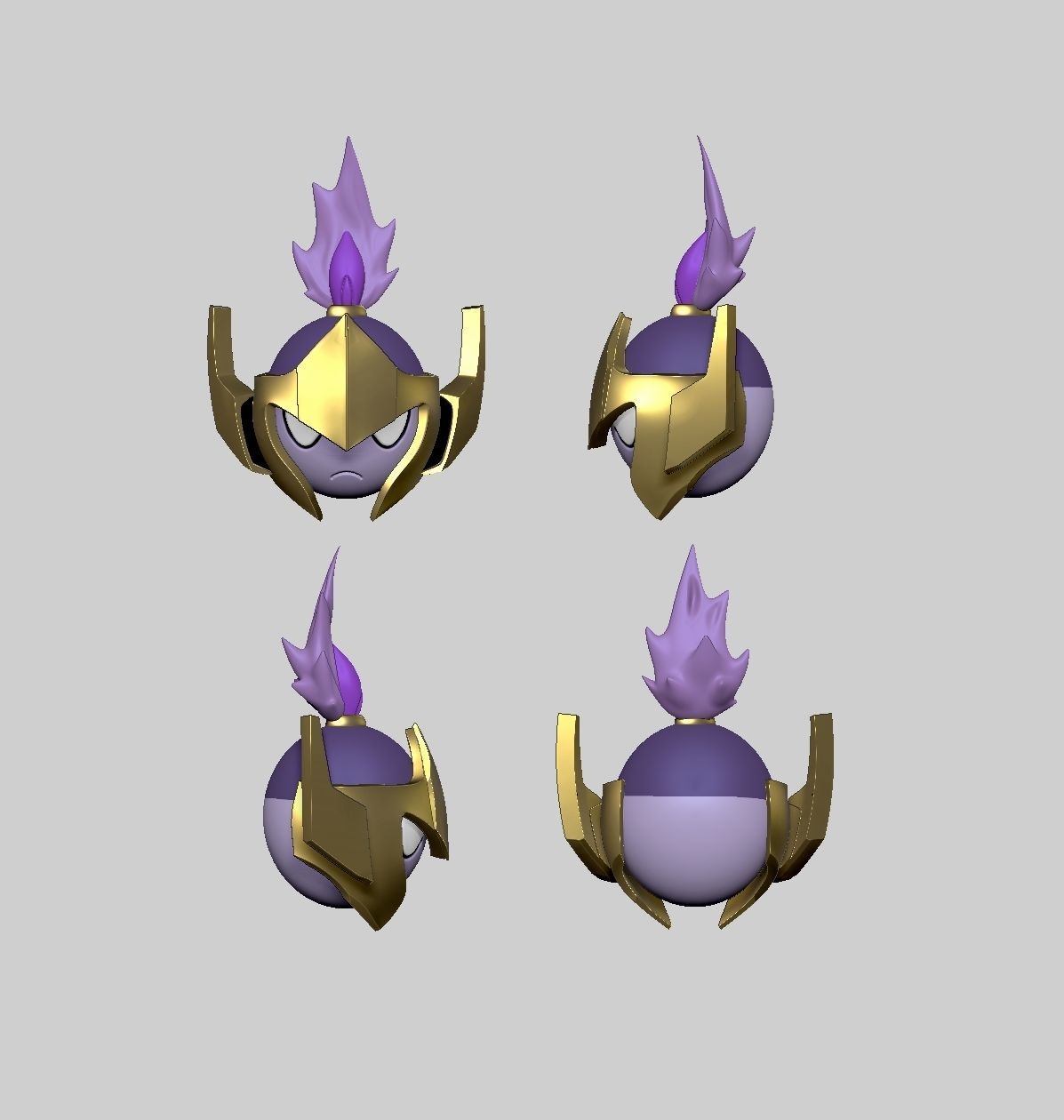 BASON HITODAMA - SHAMAN KING FANART  3D print model_8