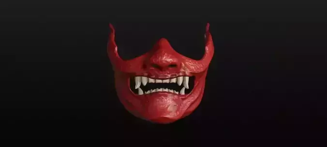 Half oni mask