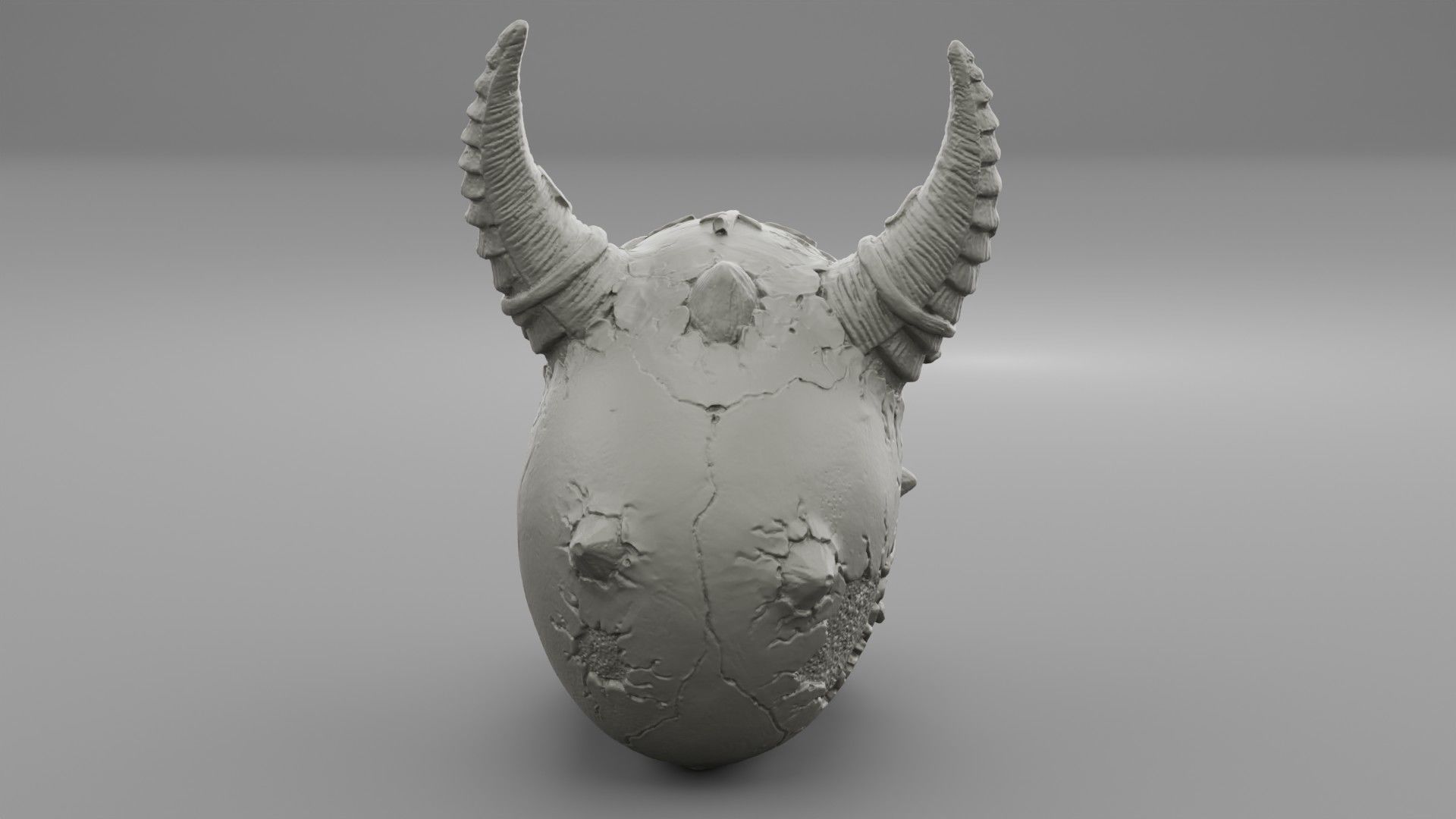 Skull of Satan high-poly  3D model_25
