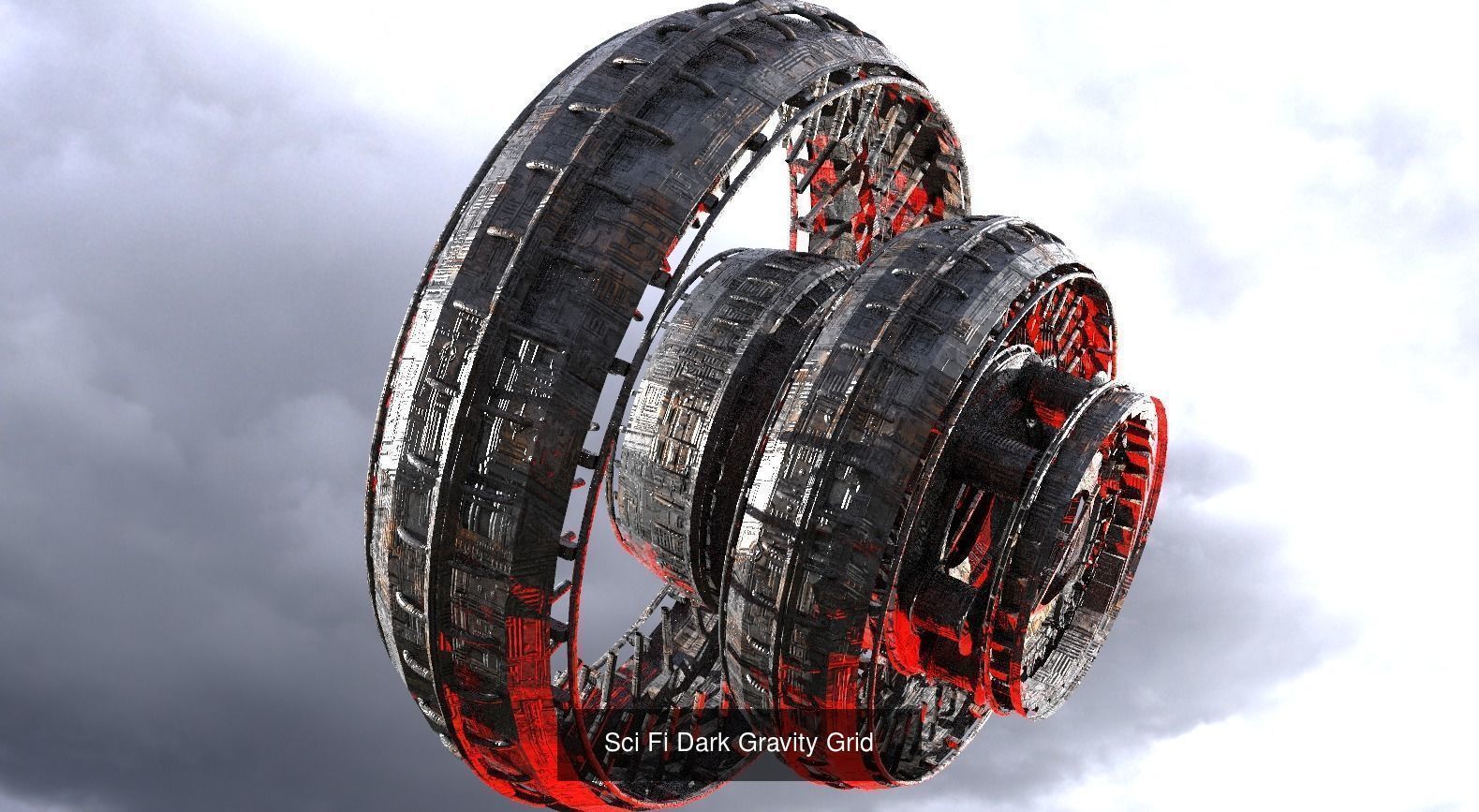 Alien sci fi Rings Collection _4