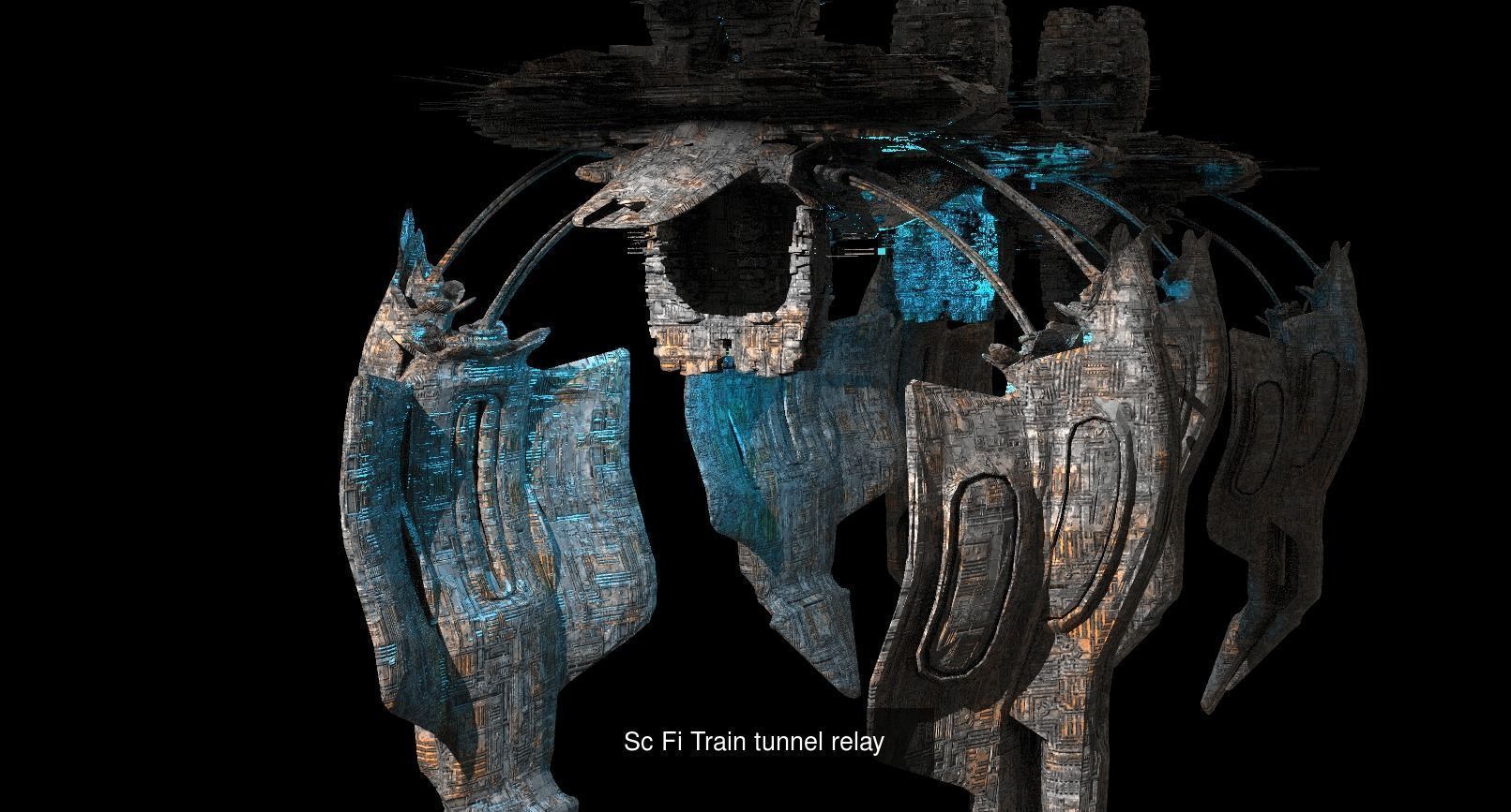 Train sci fi track collection 1 _5