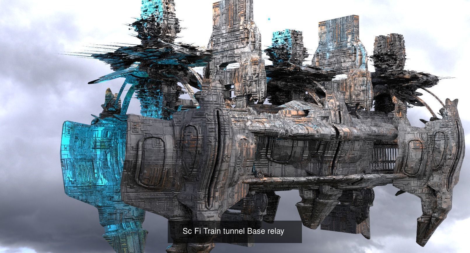 Train sci fi track collection 1 _6