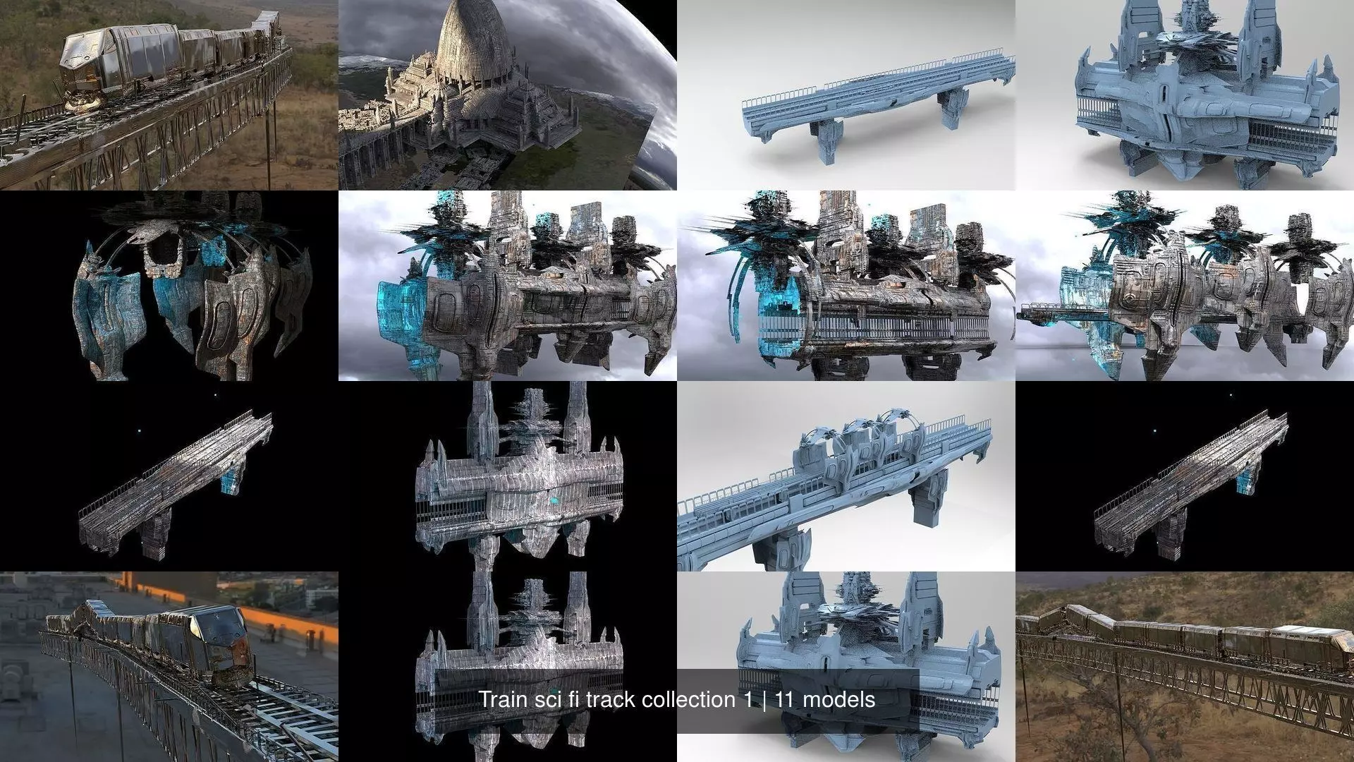 Train sci fi track collection 1 _0