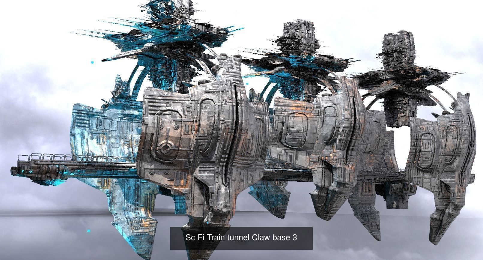 Train sci fi track collection 1 _8