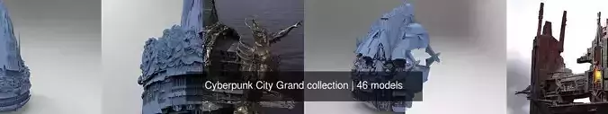 Cyberpunk City Grand collection 