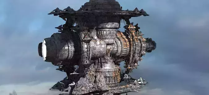 Terra former mining ship 1