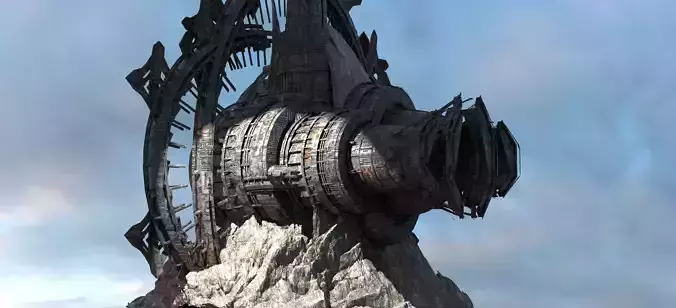 Wheel of Time Structure  3D model