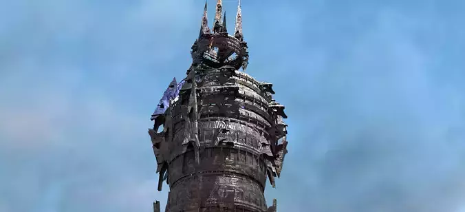 Dark Wraith Giant Mech Tower 1