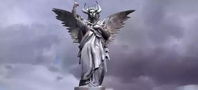 Angels and Demons statue 1