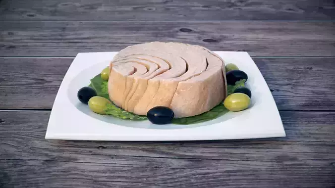 Tuna Fish Can 3D model