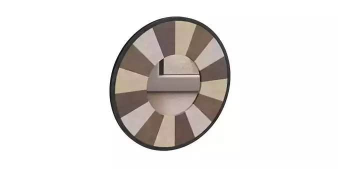 Rustic Wooden Wall Mirror