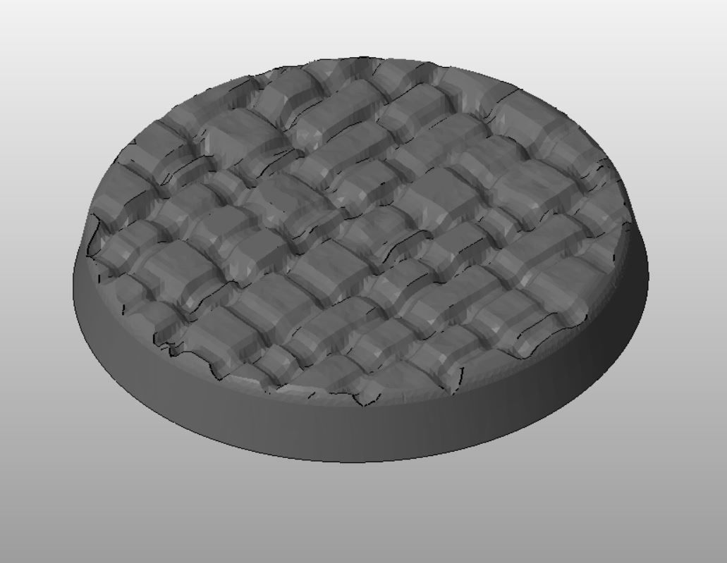 F9 - COBBLEBRICK 20-120mm Round Bases 3D print model_4