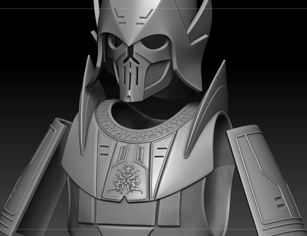 Darth Bane Full Size Props Armor 3d STL files 3D print model_2