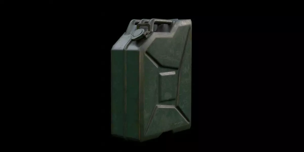 Gas Canister 3D model