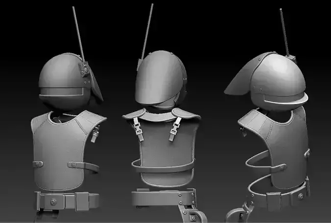 Death Star Trooper One12 Scale Custom 3D print STL files 3D print model