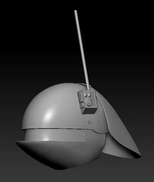 Death Star Trooper Full Size Props Helmet 3d Print Files 3D print model_0