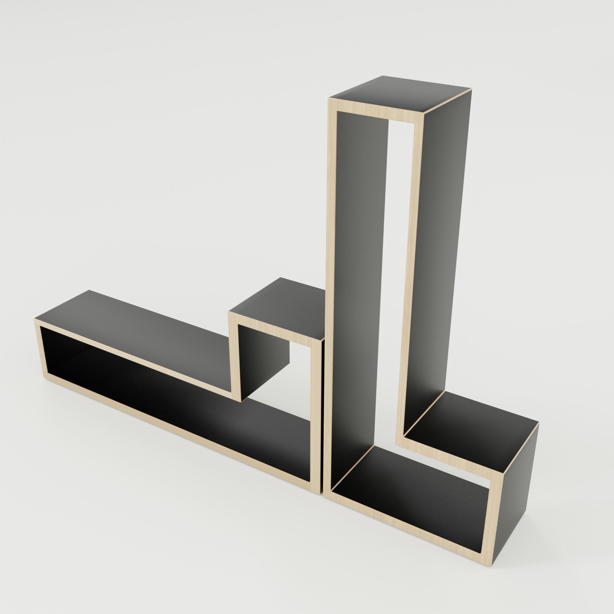 Different shelves 3d models 3D model_5