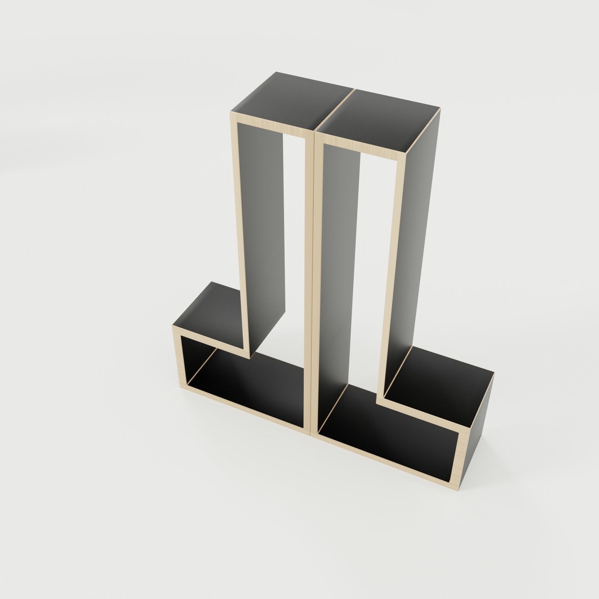 Different shelves 3d models 3D model_3