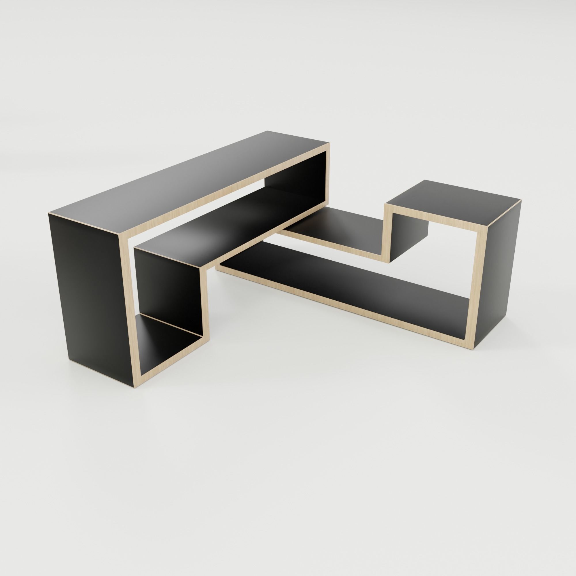 Different shelves 3d models 3D model_6