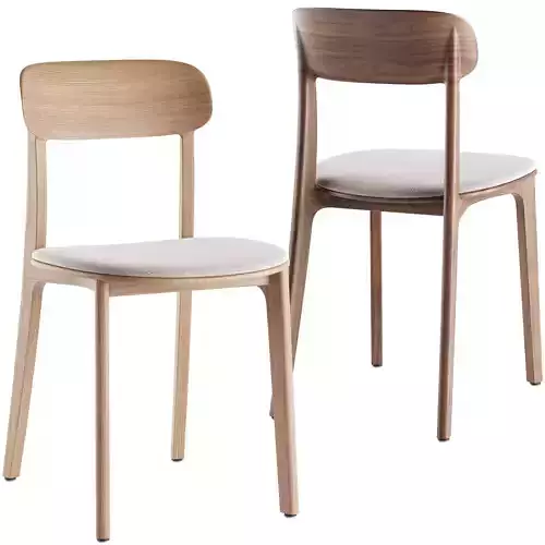 Tanka Chair By Artisan 3D model