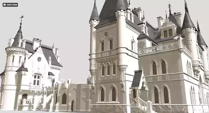 Garibaldi Castle 3D model