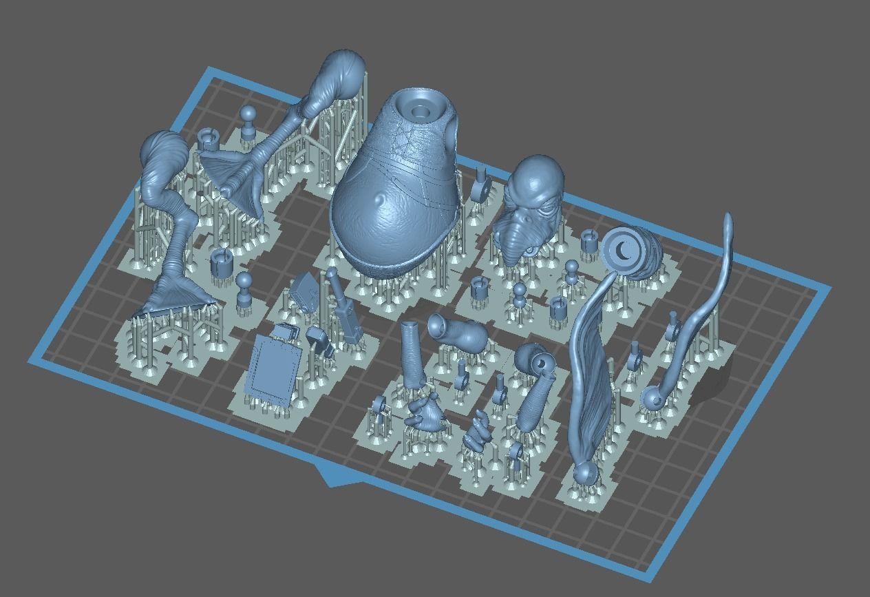 Watto One12 Scale Articulation 3D print STL files 3D print model_2