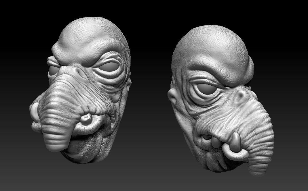 Watto One12 Scale Articulation 3D print STL files 3D print model_1