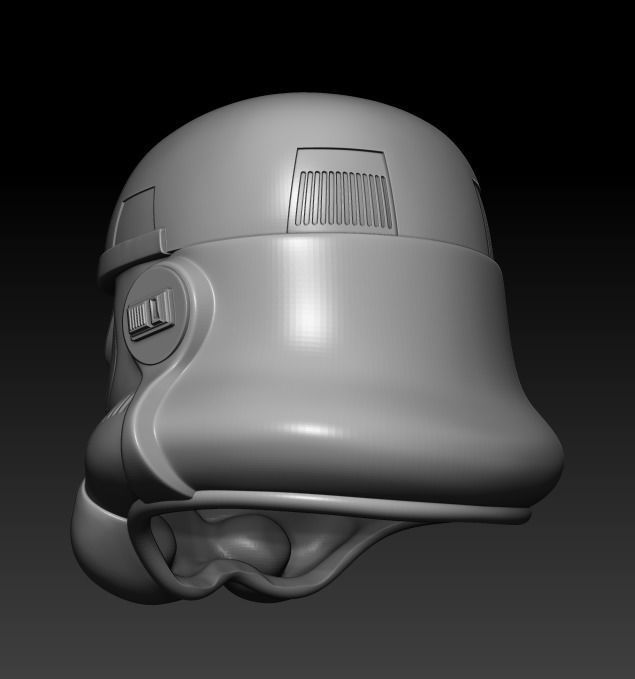 Stormtrooper One6 Scale Rogue One Style armor 3D Files 3D print model_3