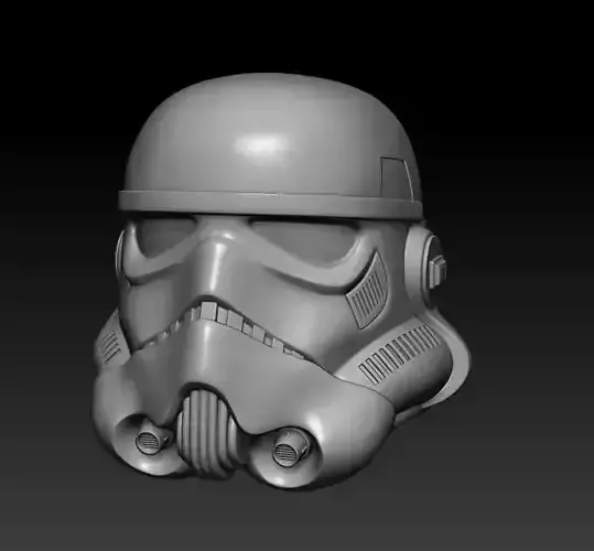 Rogue One Stormtrooper Full Size Props Helmet 3D STL files 3D print model