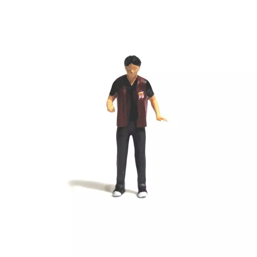 Figure Andi Kusuma Seven Eleven employee 1-64 scale 3D print model