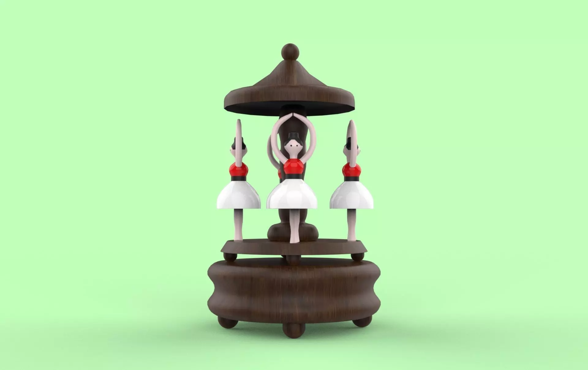 lullaby music Low-poly 3D model