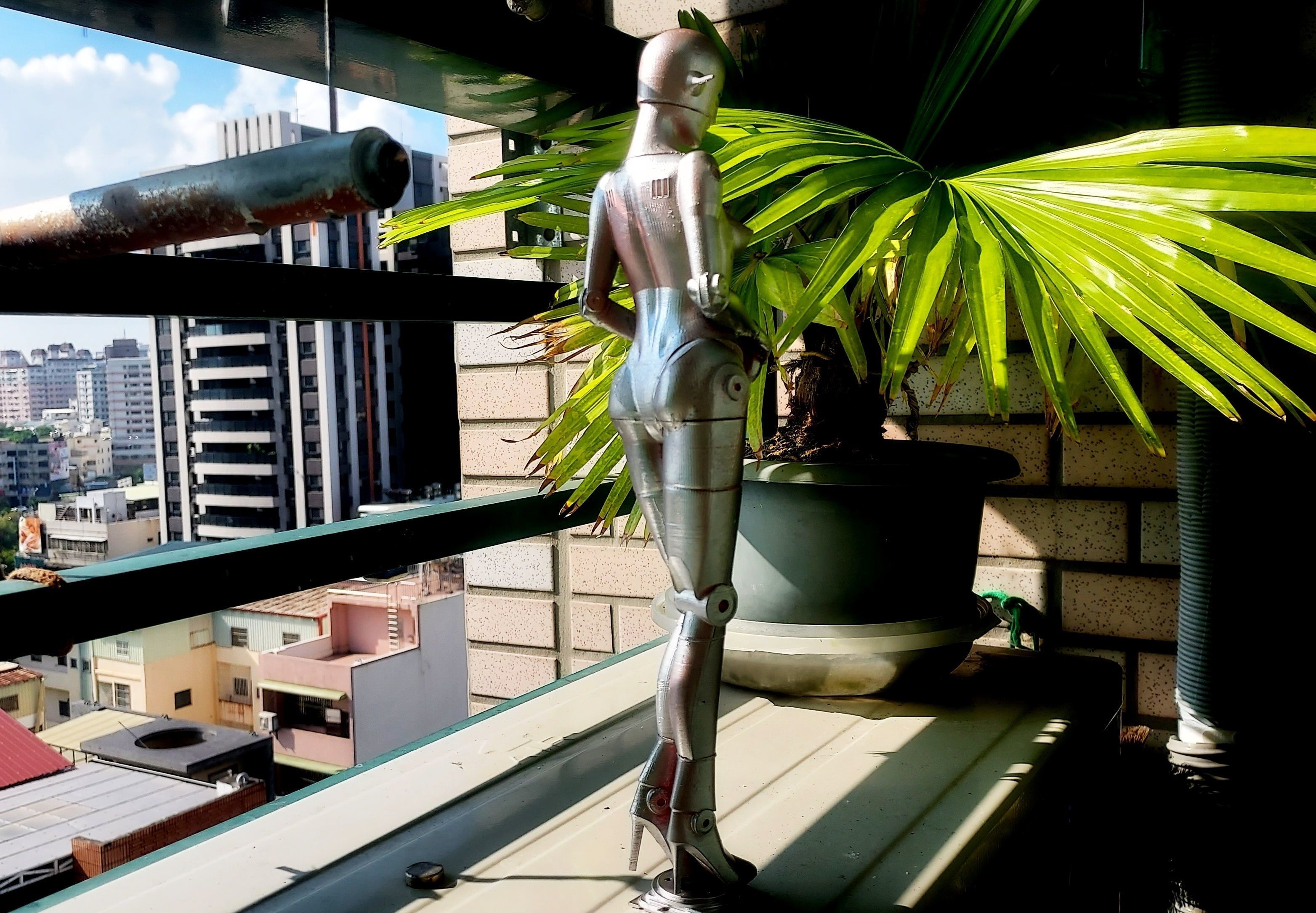 sexy robot 3D print model_13