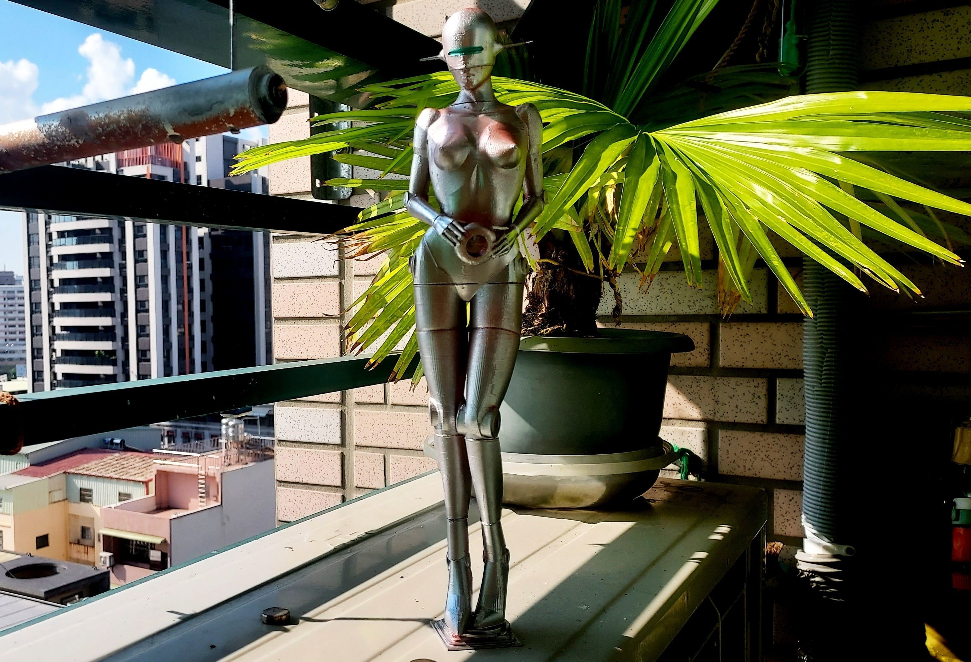 sexy robot 3D print model_14