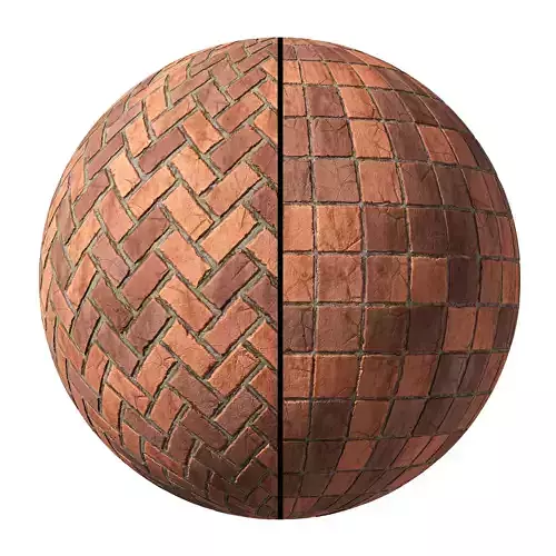 Brick Wall PBR Material 02