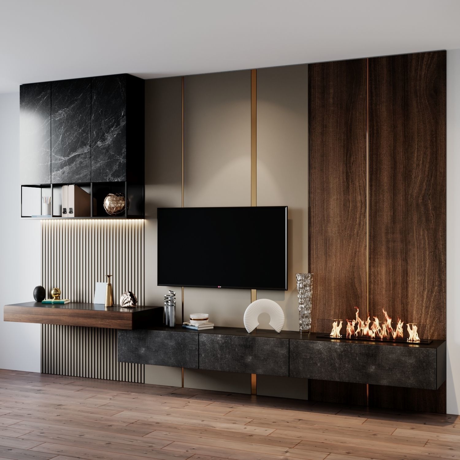 TV set 12 3D model_3