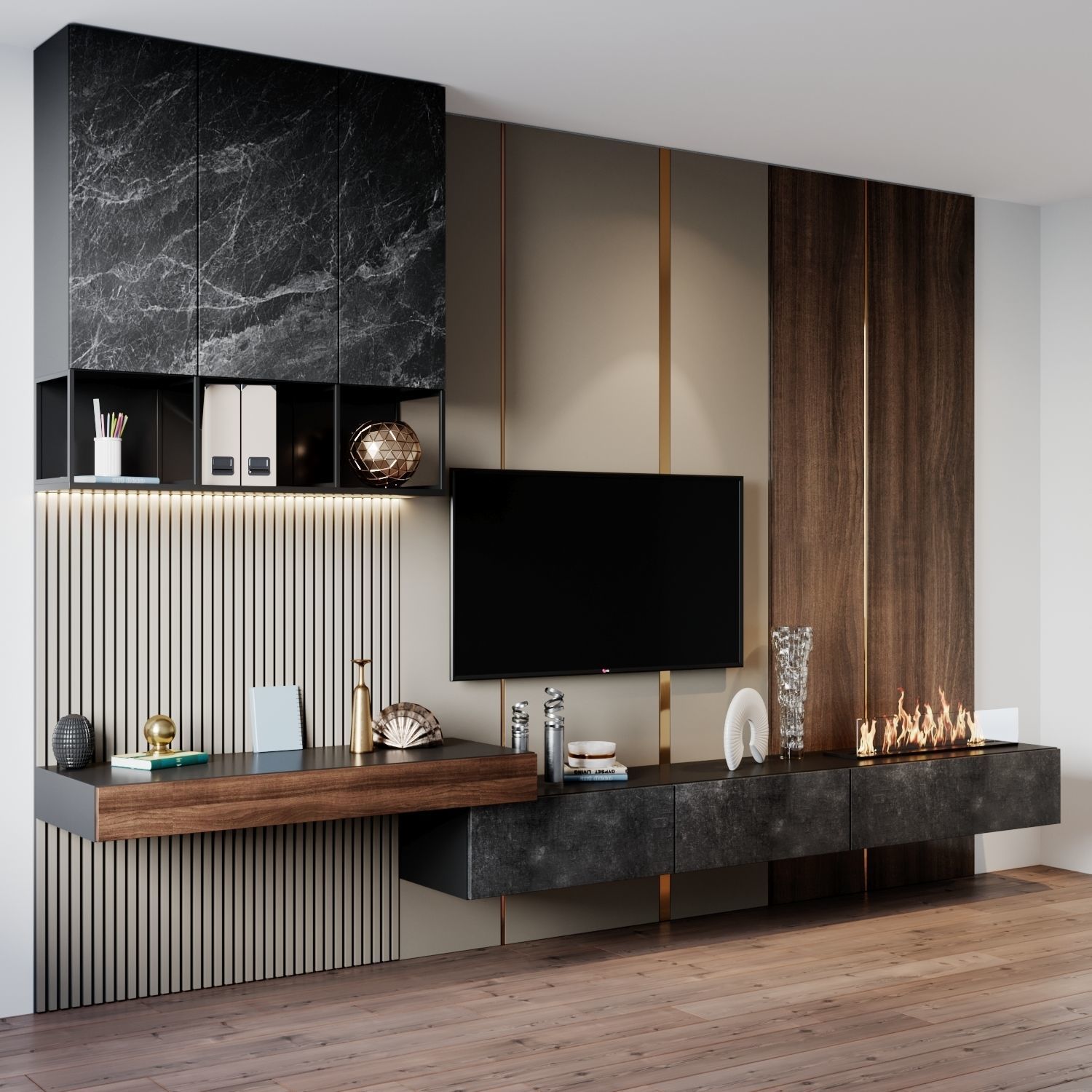 TV set 12 3D model_1