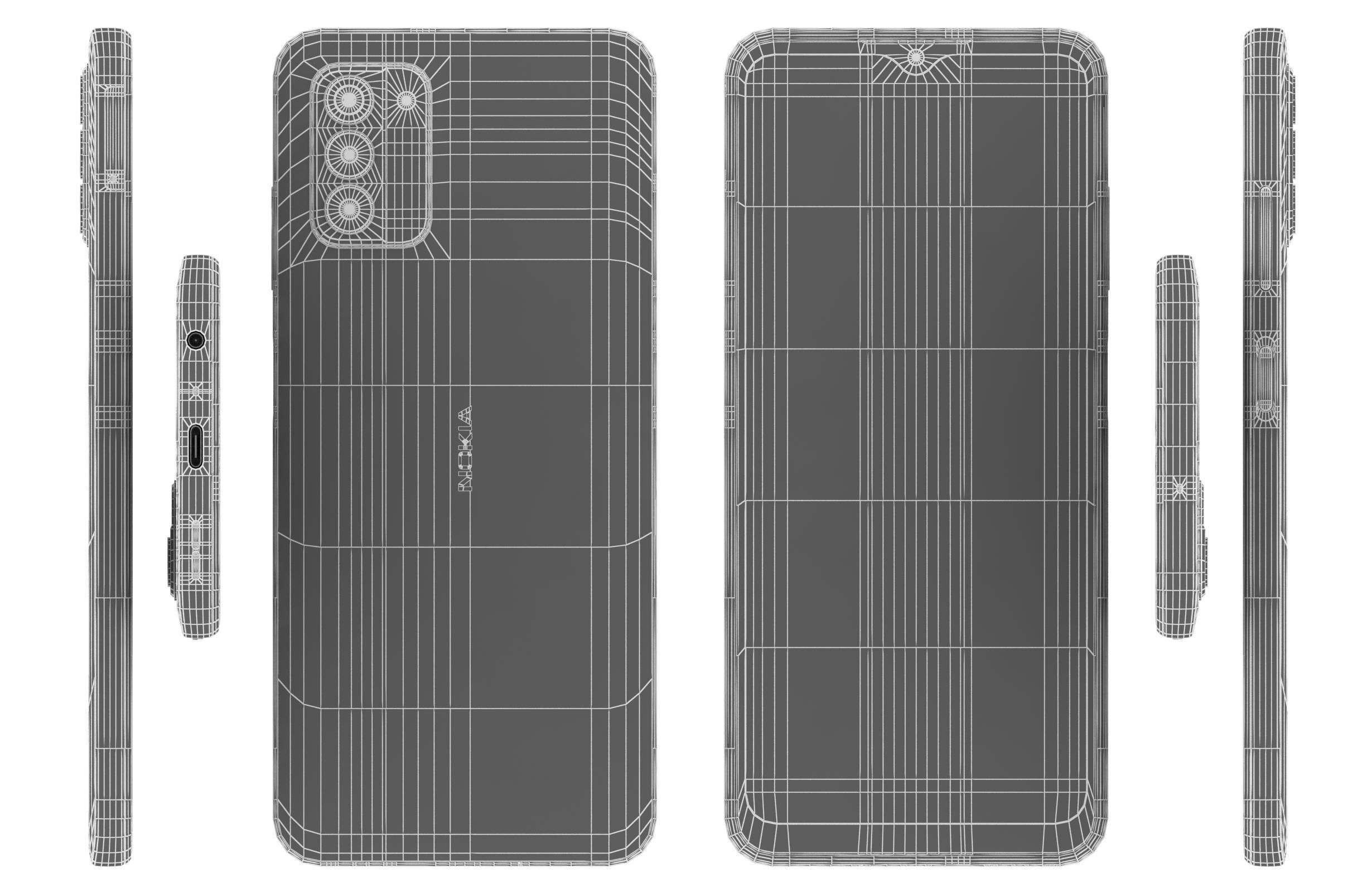 Nokia G42 Charcoal 3D model_16
