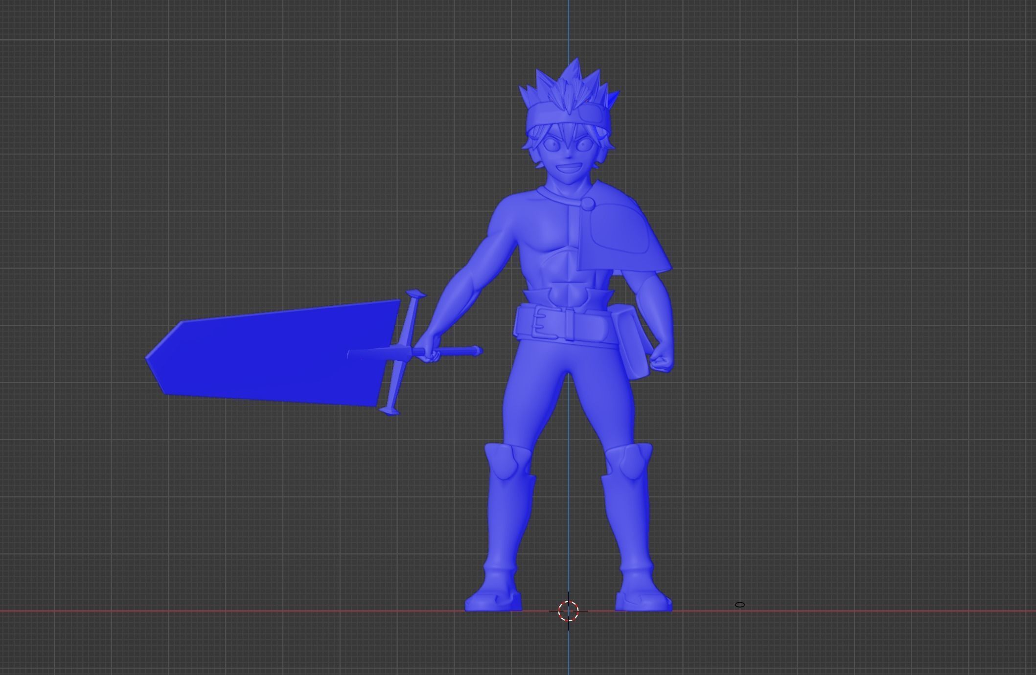 Asta - Black Clover 3D model_15