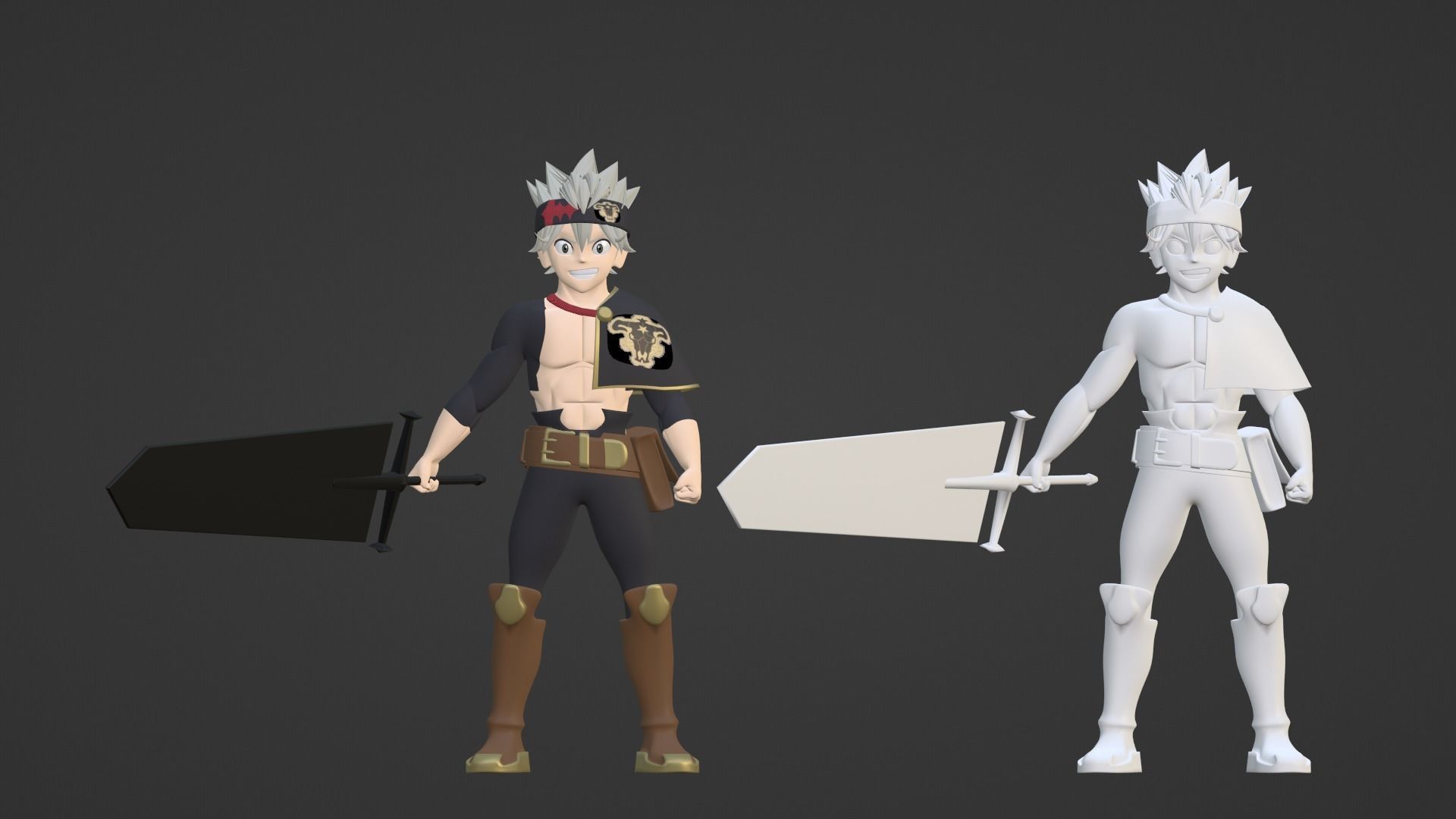 Asta - Black Clover 3D model_16