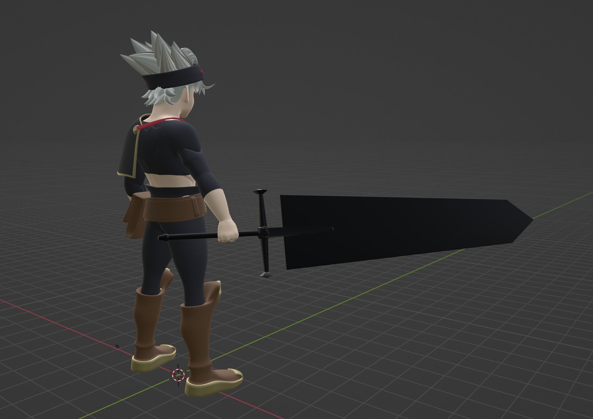 Asta - Black Clover 3D model_8