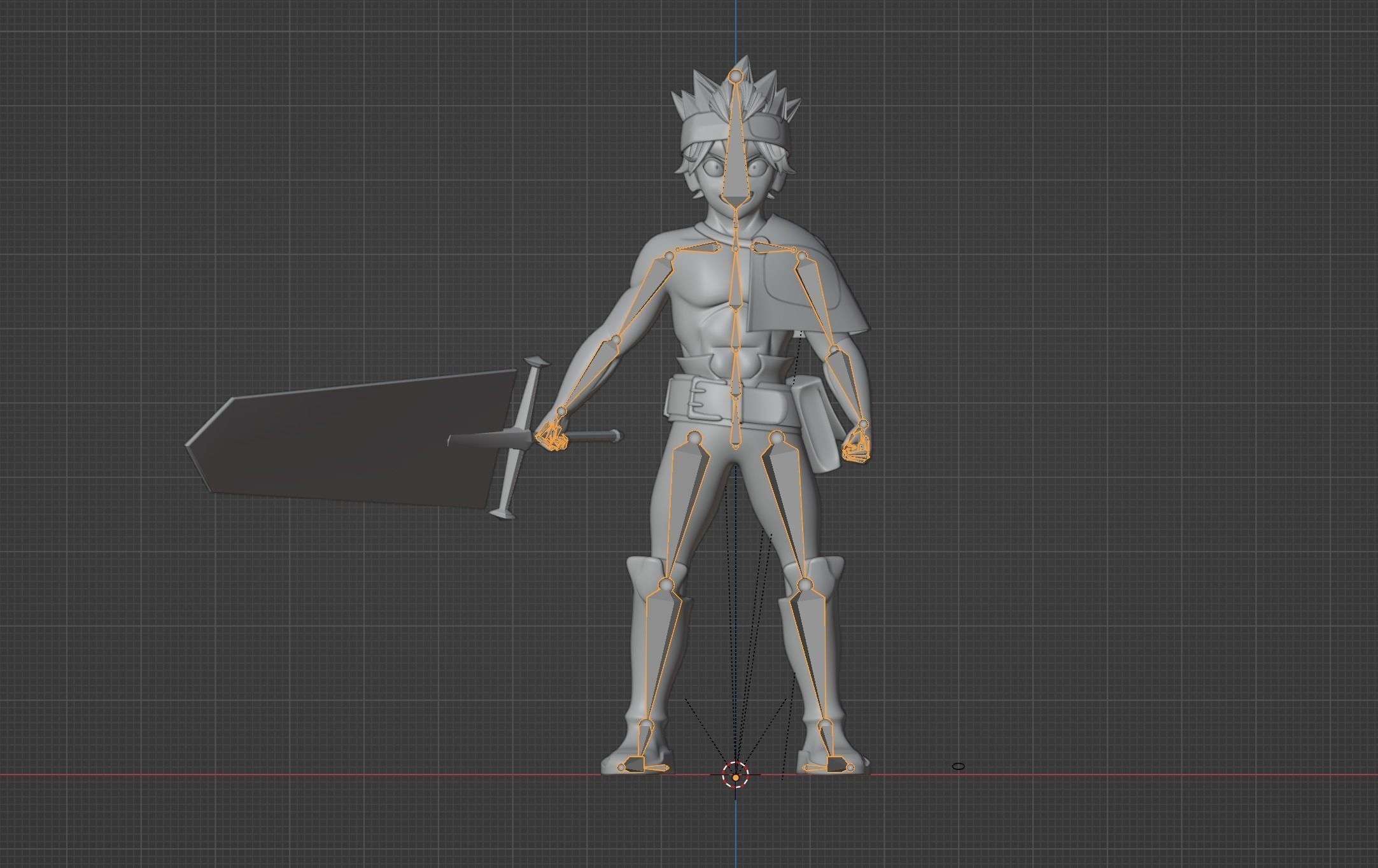 Asta - Black Clover 3D model_14