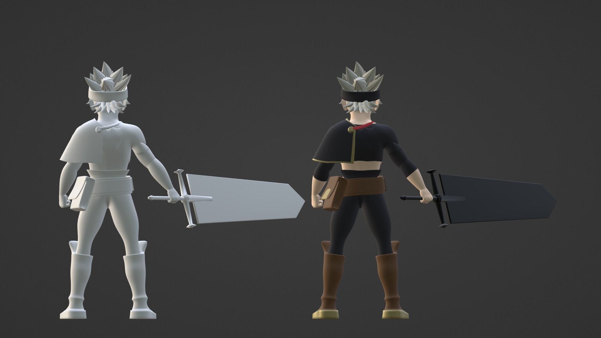Asta - Black Clover 3D model_17