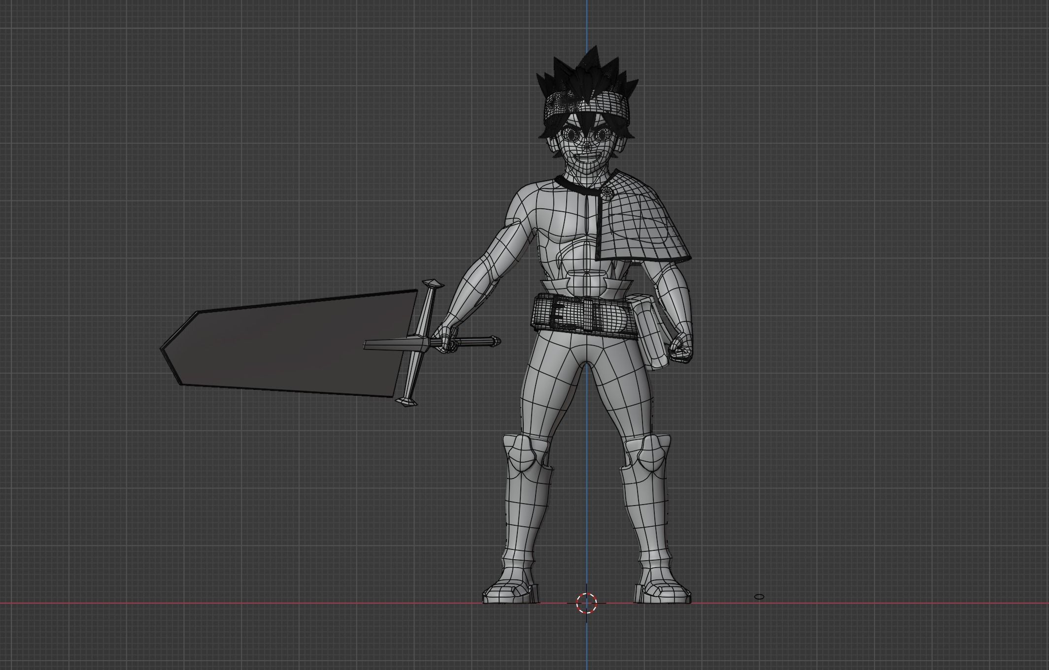 Asta - Black Clover 3D model_10