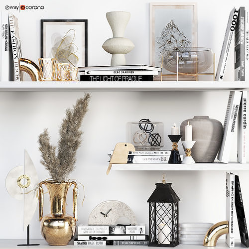 Decorative set 05 3D model
