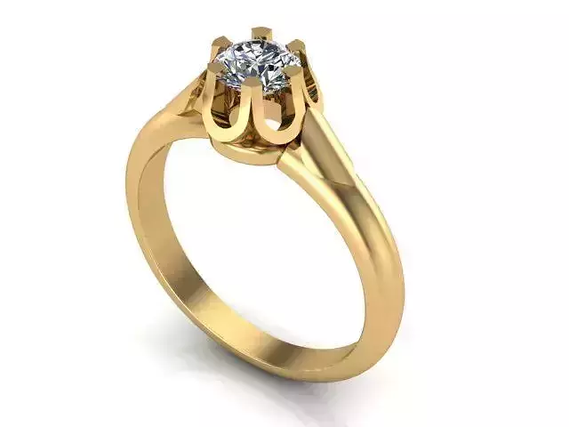 Ring flower setting 55