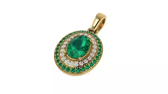 Emerald Pendant